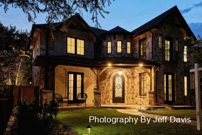 Twilight Residential Photography, Fillmore Street in Denver, Photo by Jeff Davis