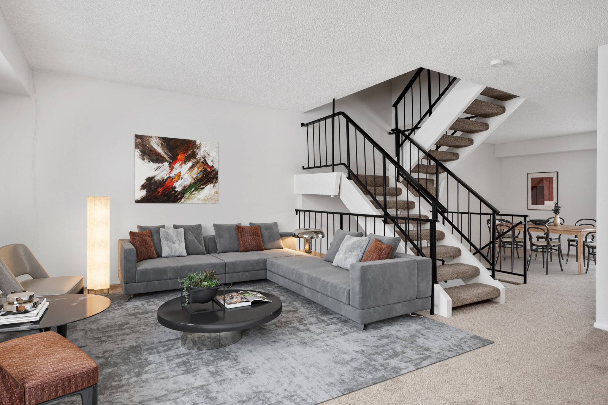 Mediamax Photography Denver Colorado Virtual Staging living room After Image